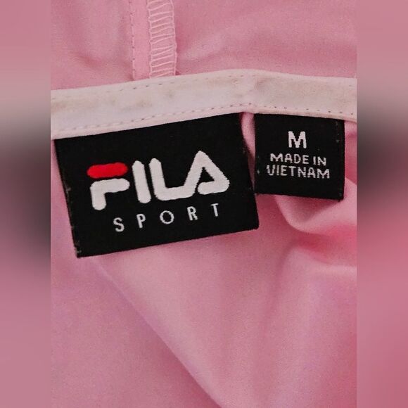 Fila Sport Ombre Hooded Zip-up Windbreaker Coat-Size Medium - Picture 9 of 10
